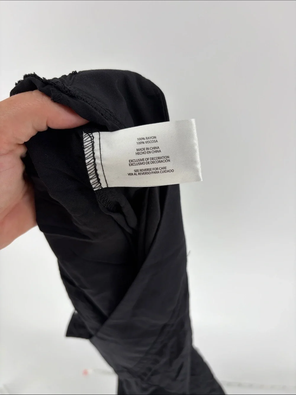 NWT Wildfox Women's Casual High-Waist Black Rayon Shorts Sz XL